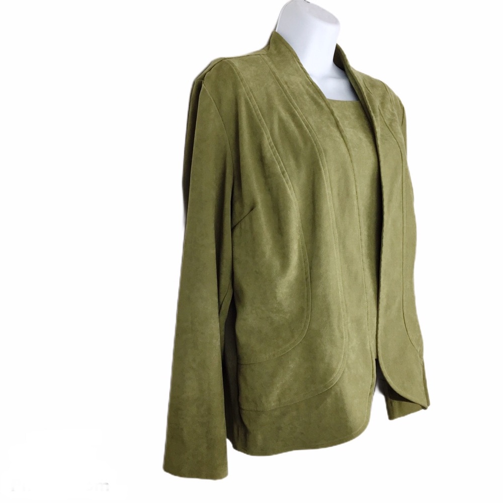 R&K Orginals Green vest and Jacket
